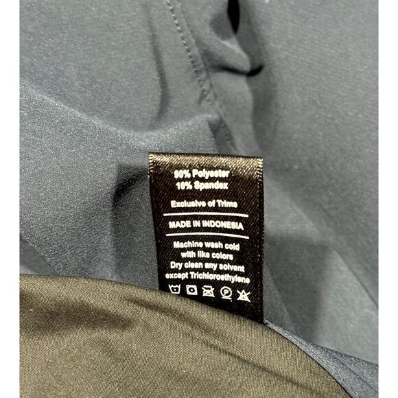 Public Rec Pants Dealmaker/Workday 2.0 Mens 34/34 Navy Blue Cropped Tapered - Picture 9 of 11